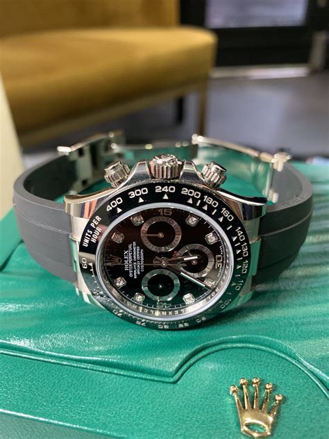 daytona oysterflex white dial|Rolex Cosmograph Daytona watch: 18 kt white gold .